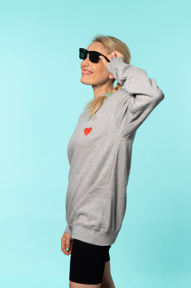 FELPA CUORE – SAMPLE SALE