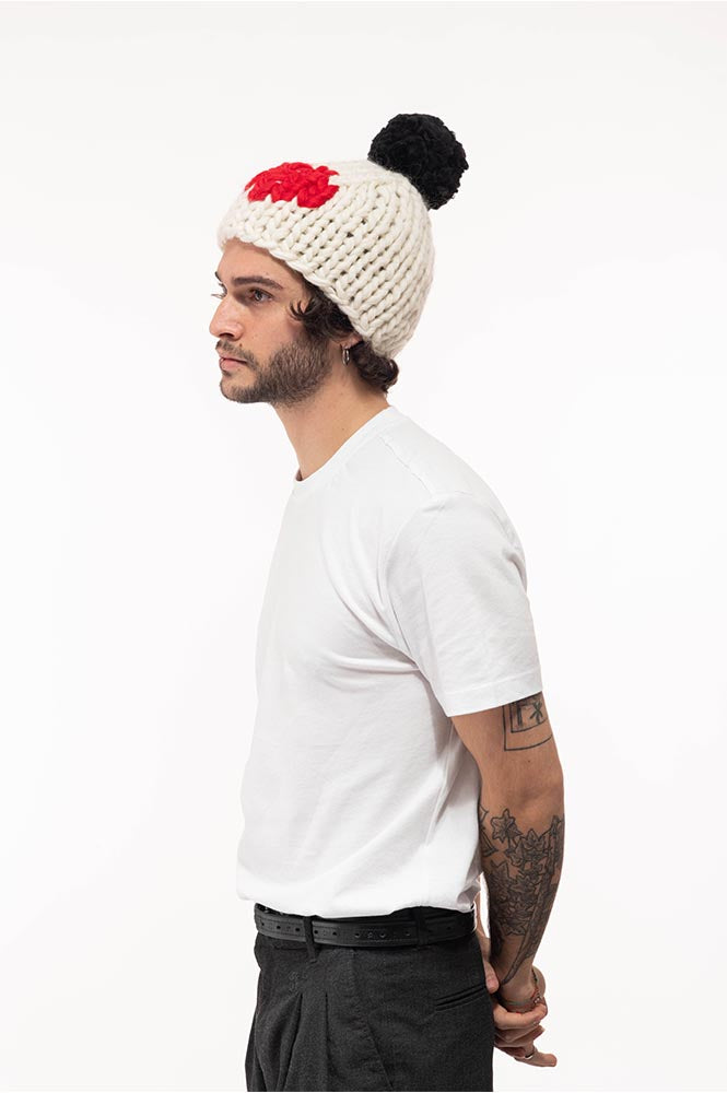 S.VALENTINE POM PON HAT