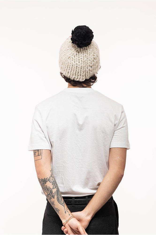 S.VALENTINE POM PON HAT