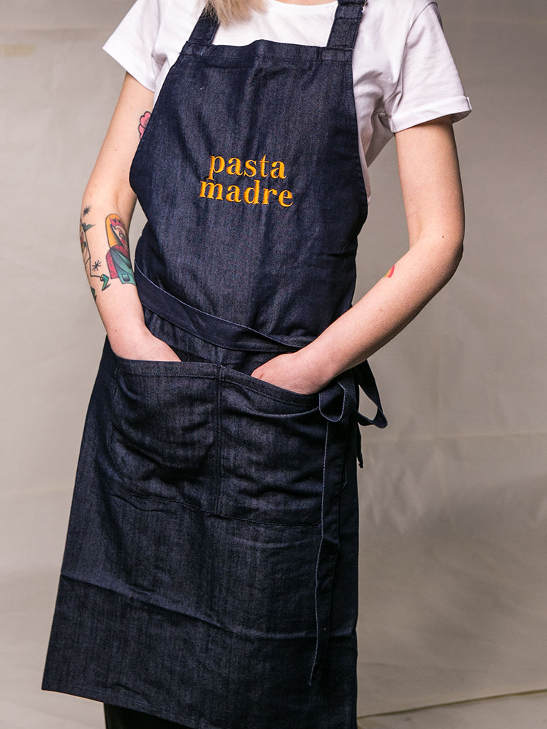 HAPPY MAMMA — GREMBIULE DENIM