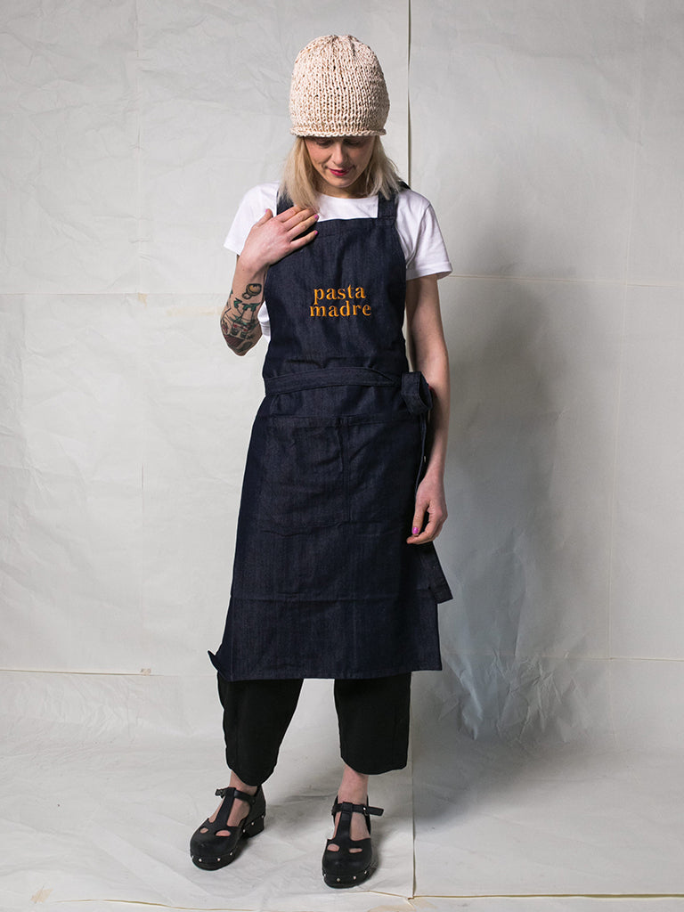 HAPPY MAMMA — GREMBIULE DENIM