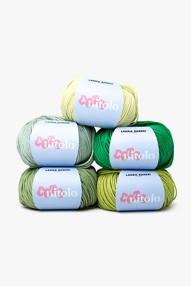 BOX 5 GOMITOLI DI COTONE FINE