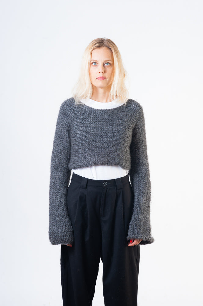 INFINITY CROP SWEATER – SALE