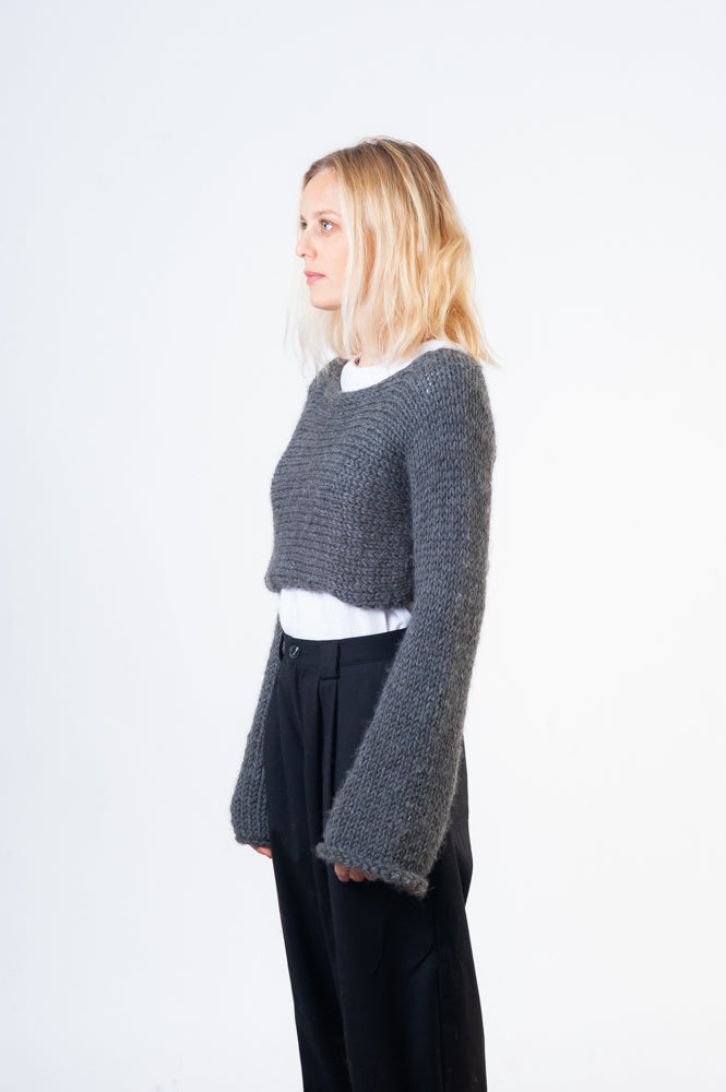 INFINITY CROP SWEATER – SALE