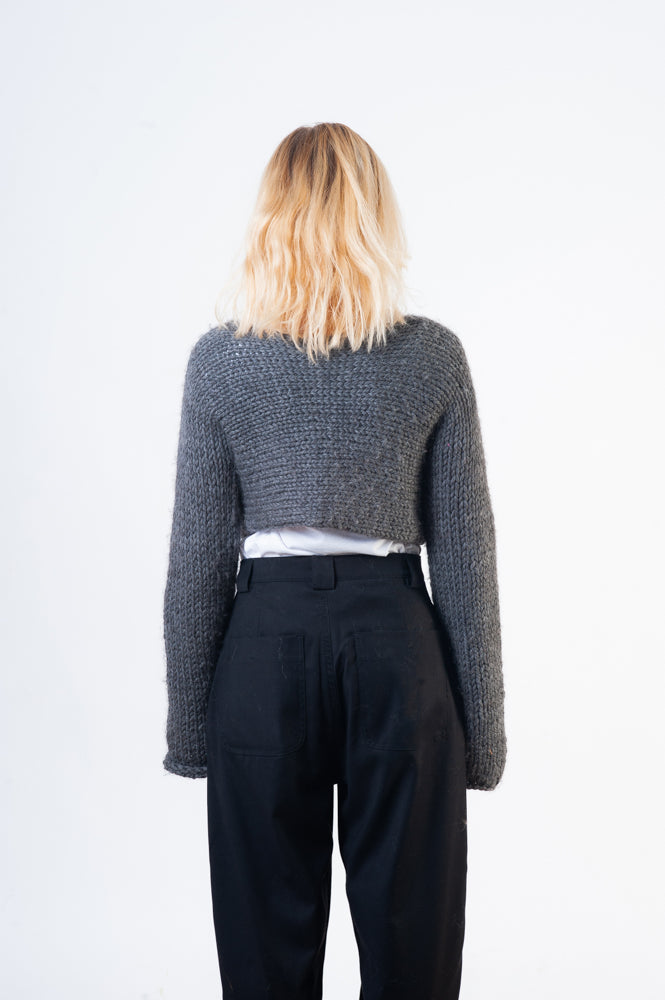 INFINITY CROP SWEATER
