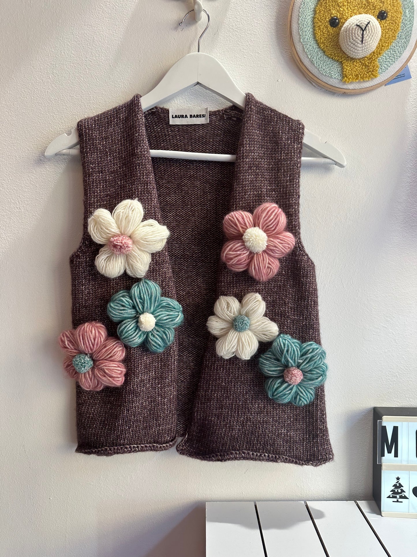 GILET FLOWER POP