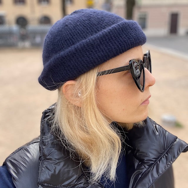 MINI HAT in puro cashmere