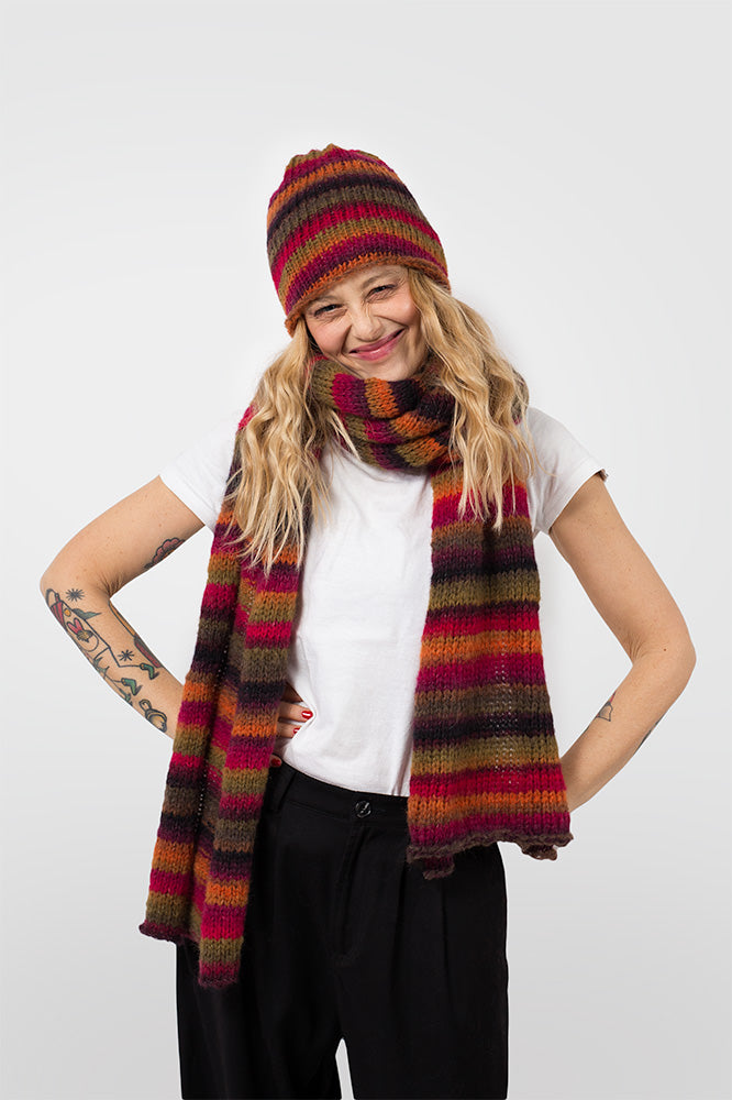 SET LANDSCAPES BERRETTO + SCIARPA