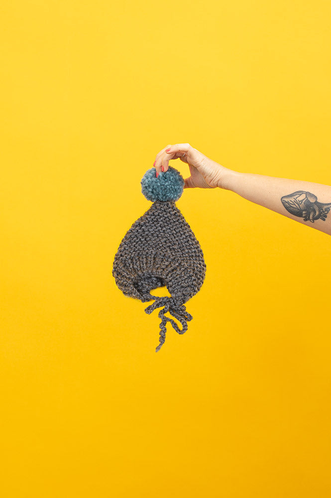 CUFFIETTA BABY CON POM PON MINI ME