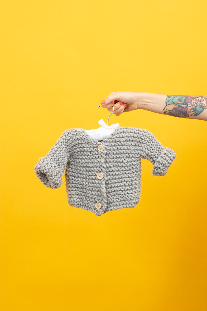 CARDIGAN BABY CON BOTTONCINI MINI ME