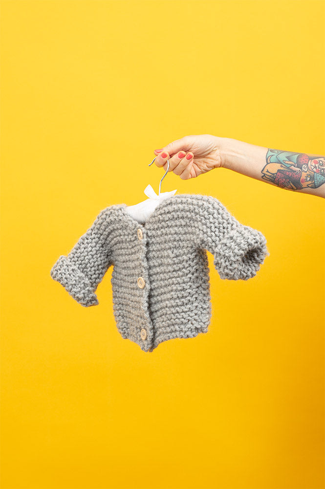 CARDIGAN BABY CON BOTTONCINI MINI ME
