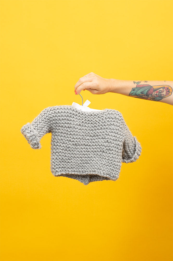 CARDIGAN BABY CON BOTTONCINI MINI ME