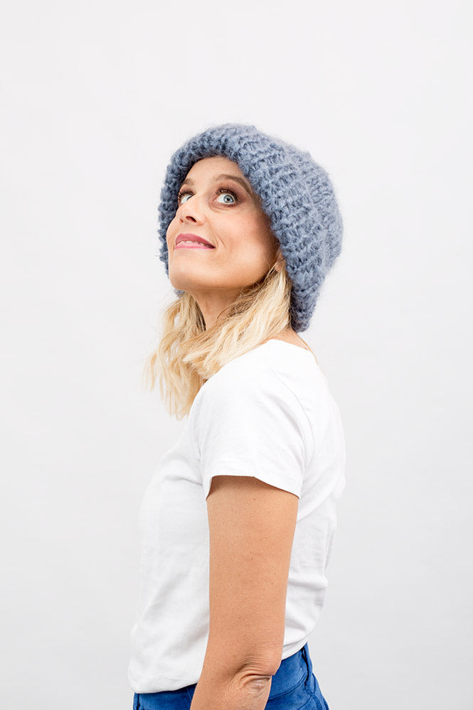 CAPPELLO FLUFFY TINTA UNITA