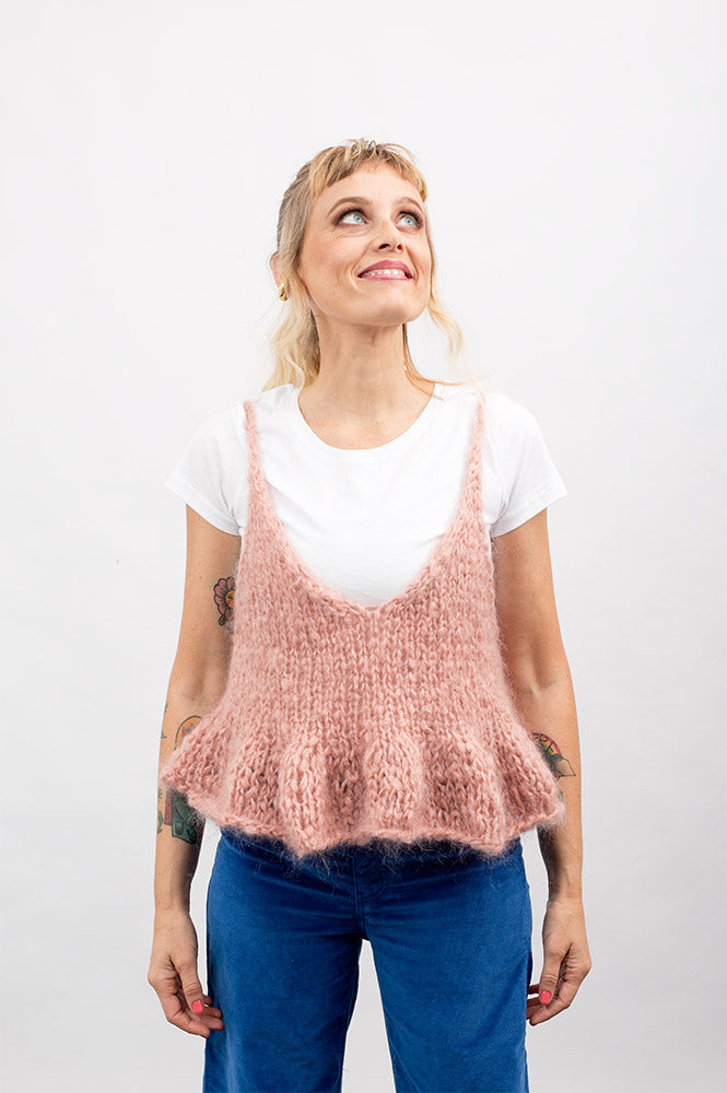 GILET (con balza) RICCIOLA FLUFFY – SALE