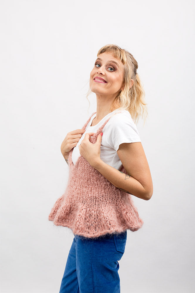 GILET (con balza) RICCIOLA FLUFFY – SALE