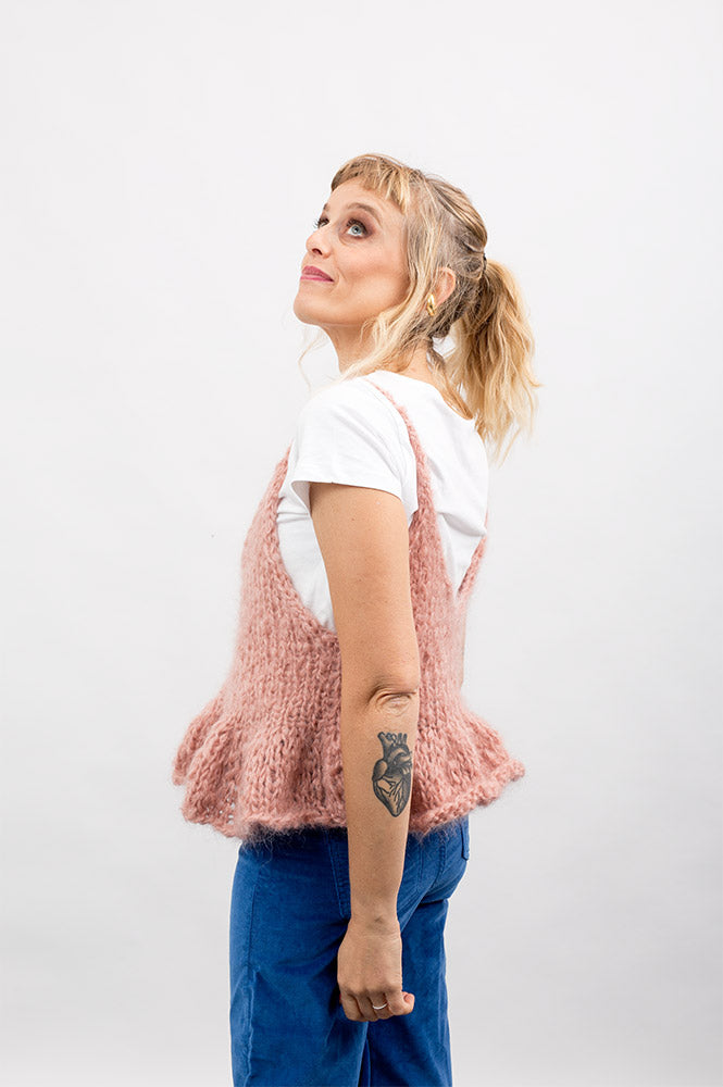 GILET (con balza) RICCIOLA FLUFFY – SALE