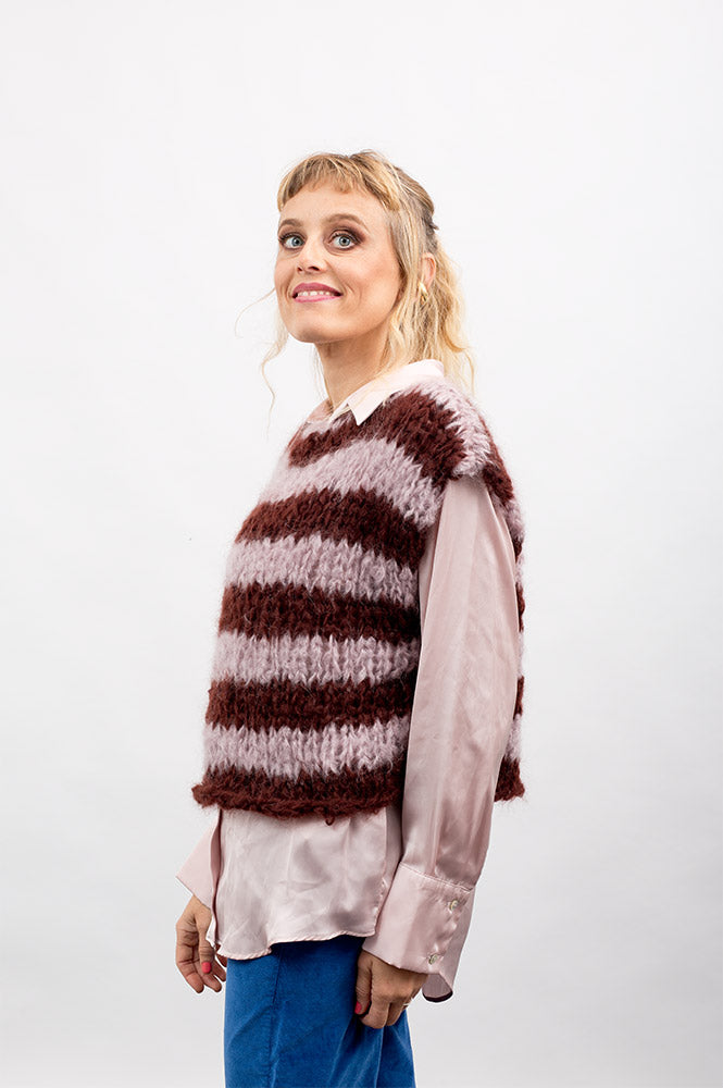 GILET (a righe) MURENA – FLUFFY