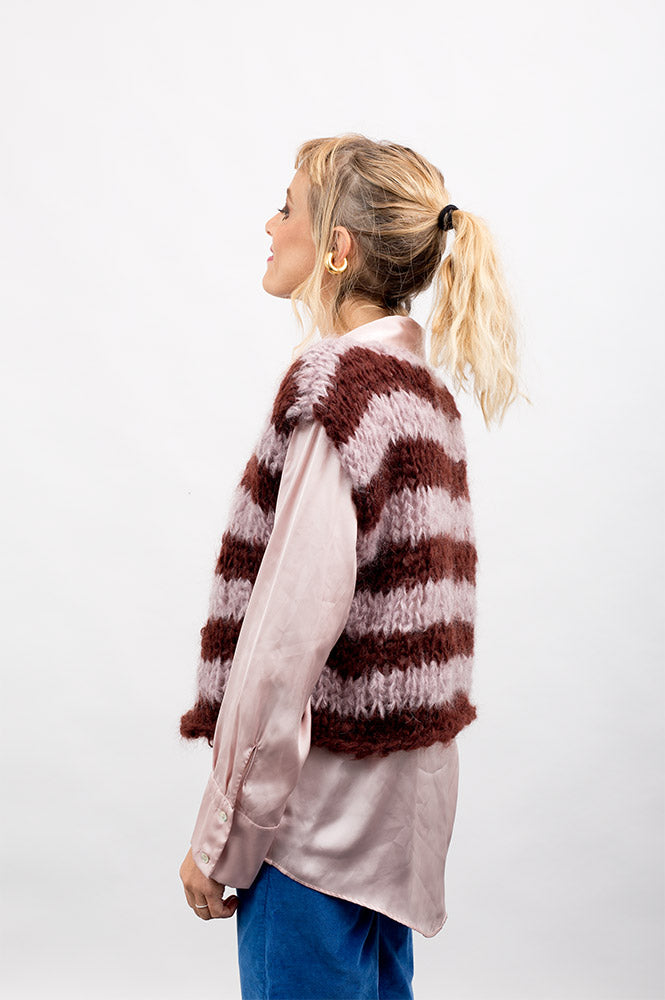 GILET (a righe) MURENA – FLUFFY