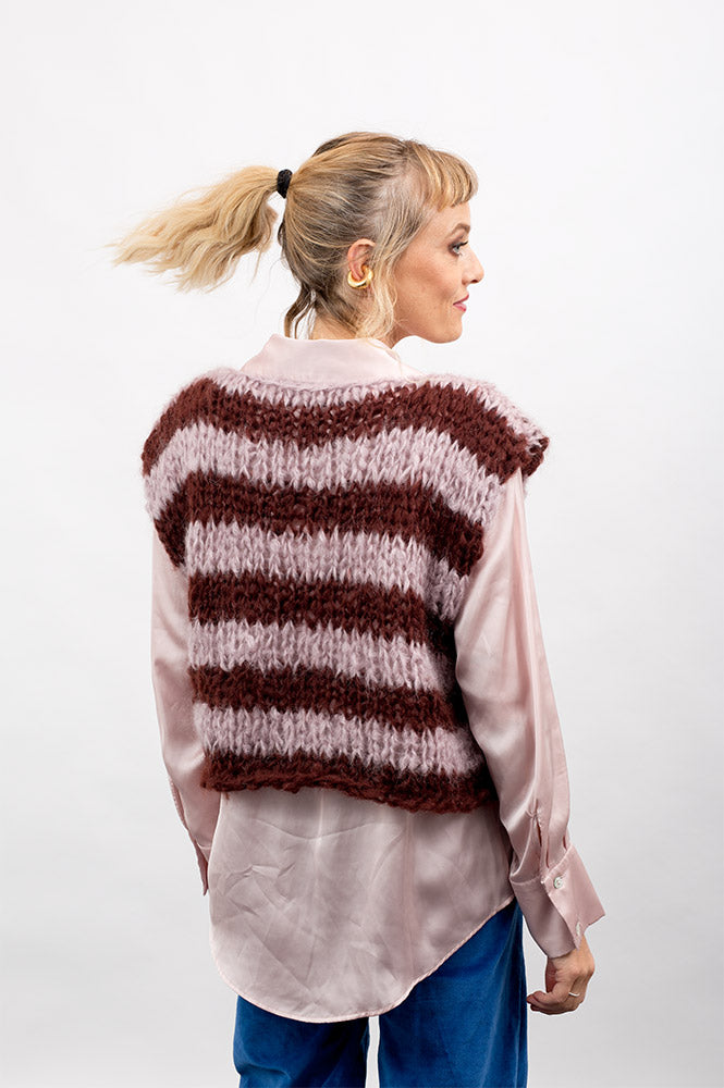 GILET (a righe) MURENA – FLUFFY