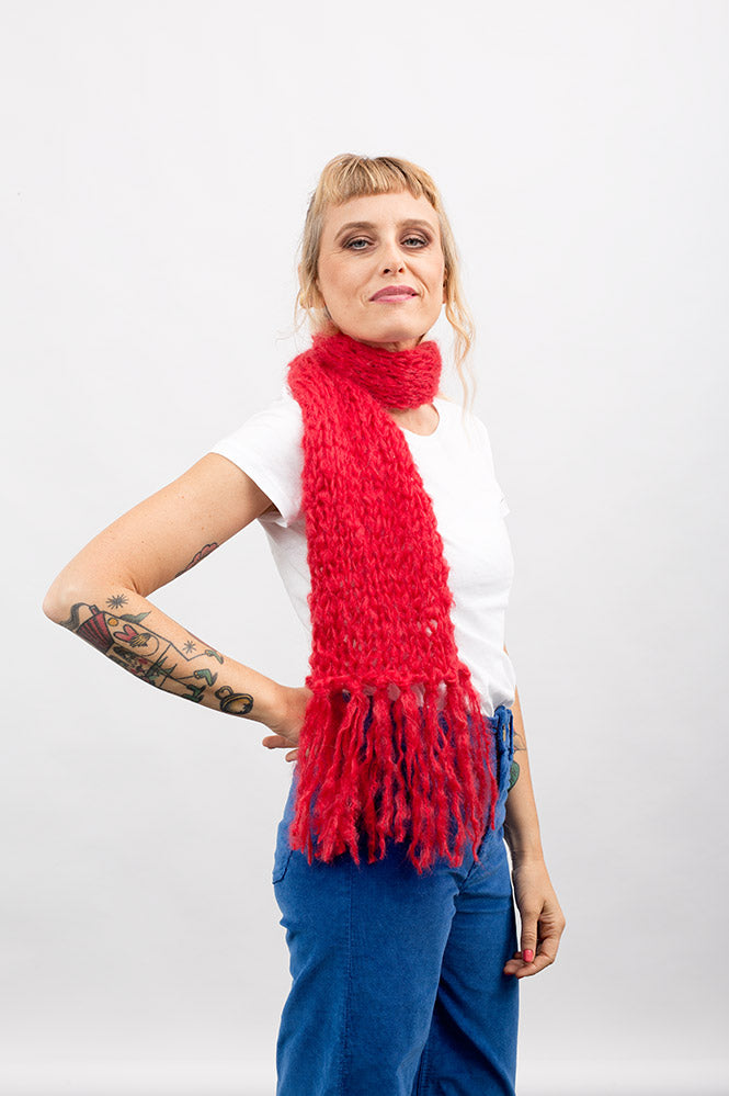 Sciarpa Uomo Invernale Tinta Unita - Foto 5