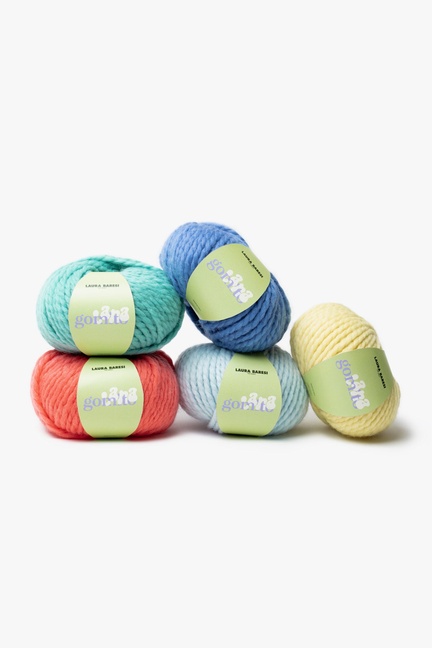 BOX 5 GOMITOLI DI LANA MEDIA