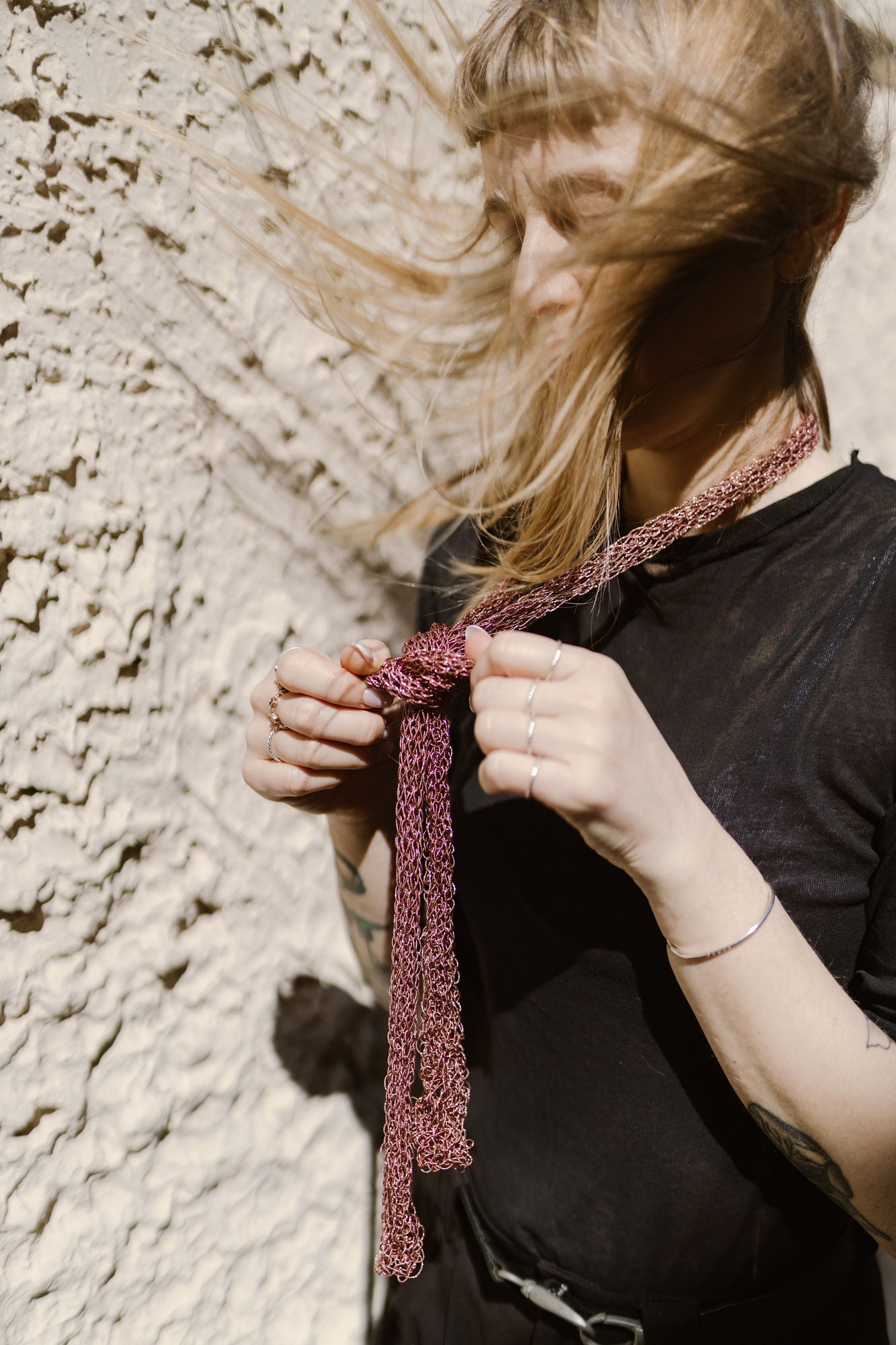 CHANTILLY – Collana Sciarpa