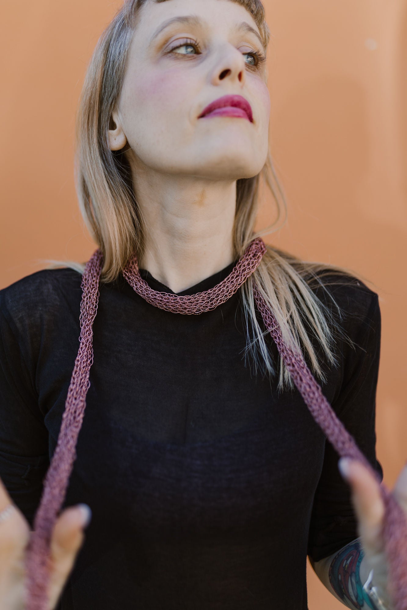 CHANTILLY – Collana Sciarpa