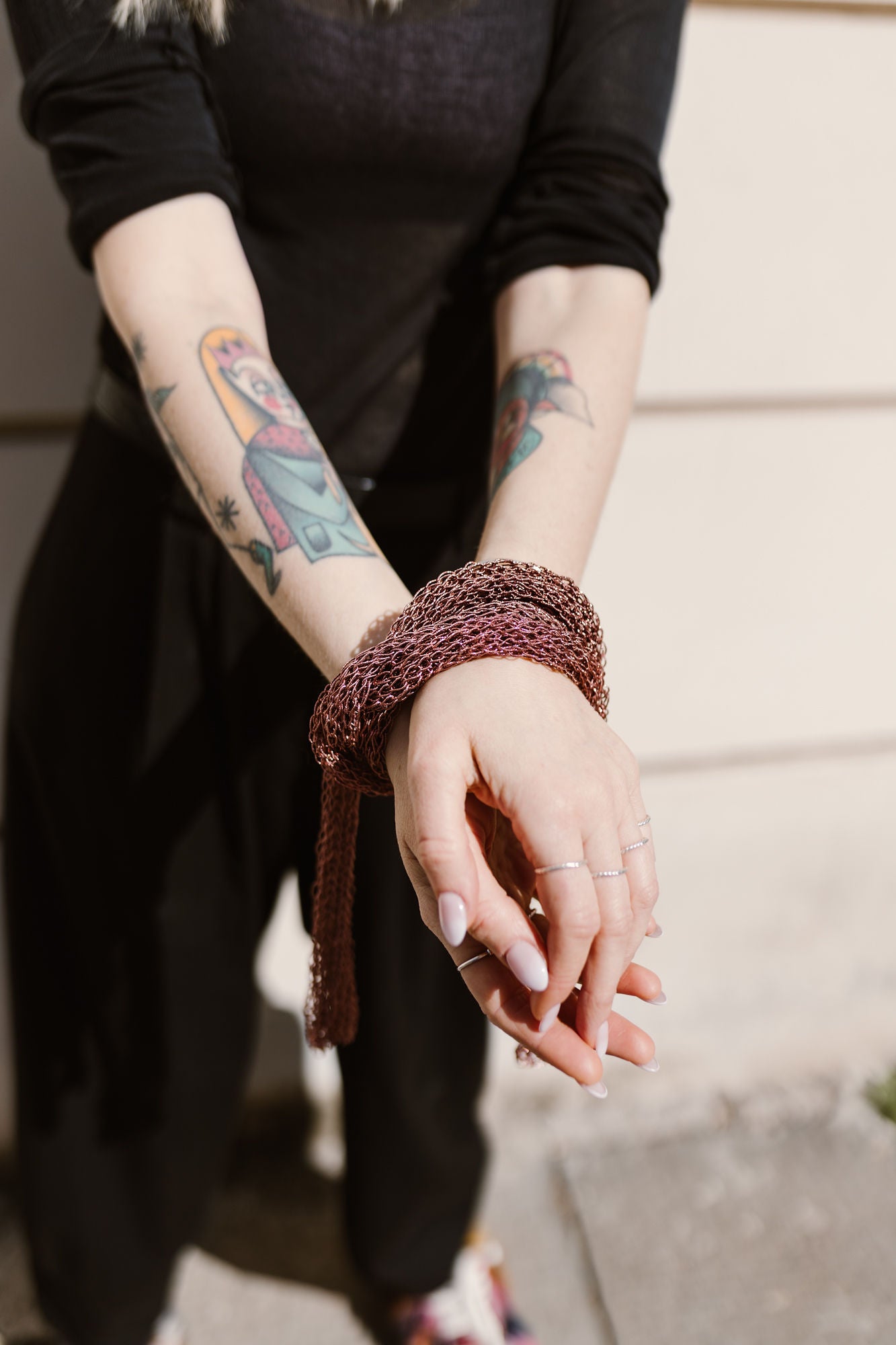 CHANTILLY – Collana Sciarpa