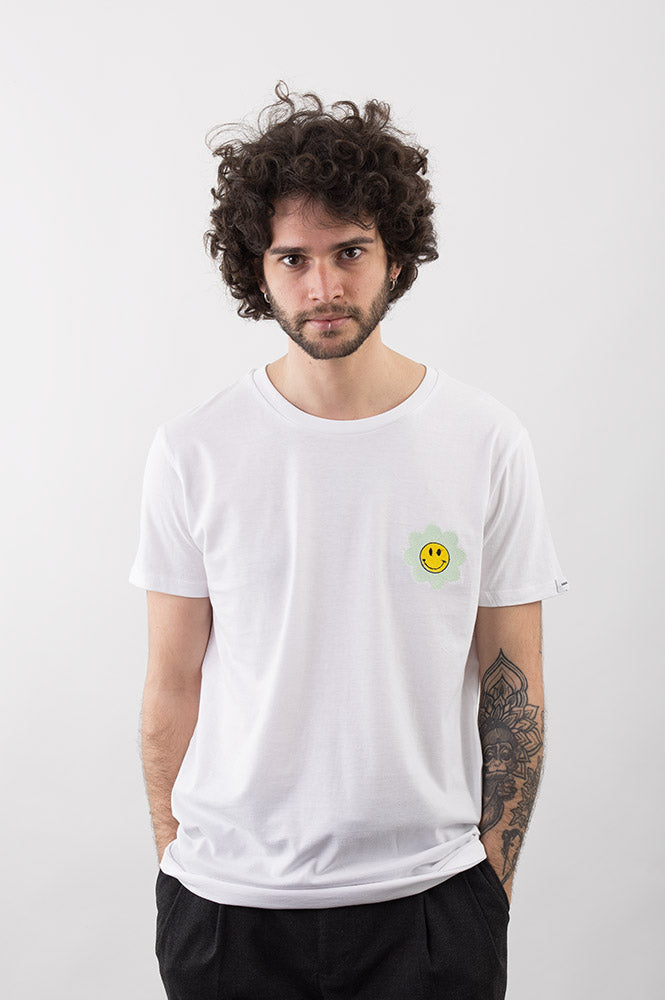 T-SHIRT RICAMATA CON DISEGNO UNISEX