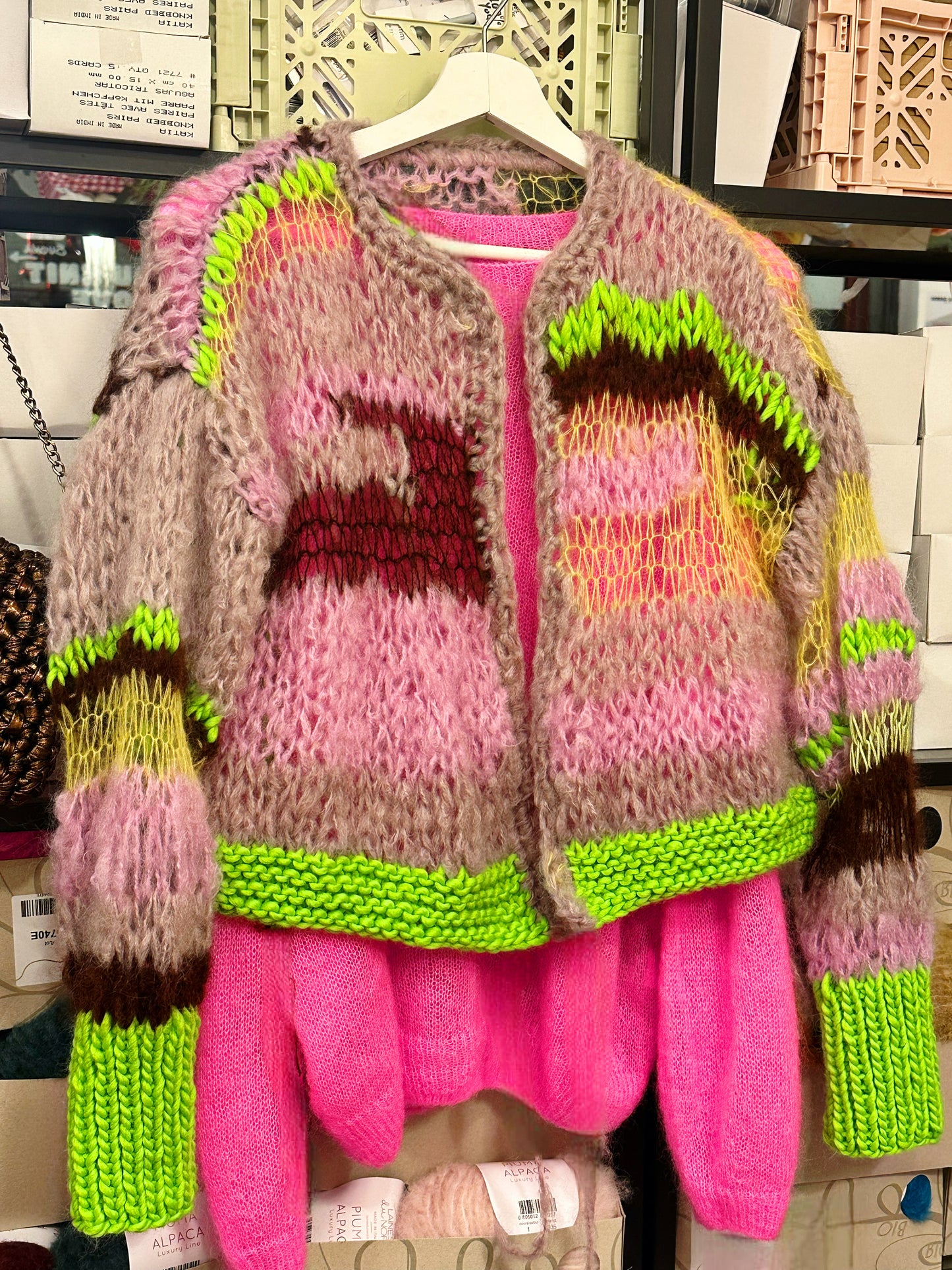 CARDIGAN FLUO