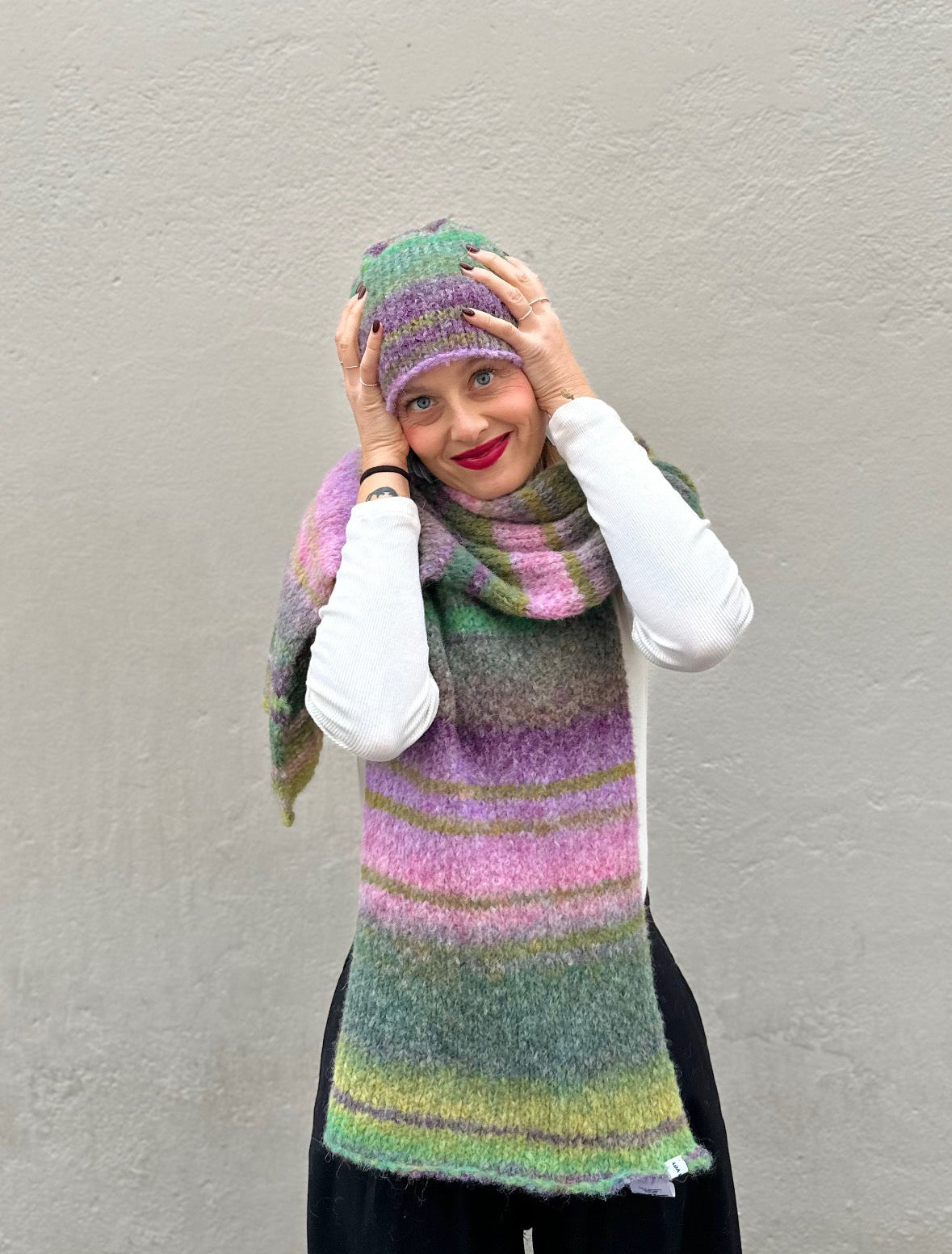 SET ARTWOOL BERRETTO + SCIARPA