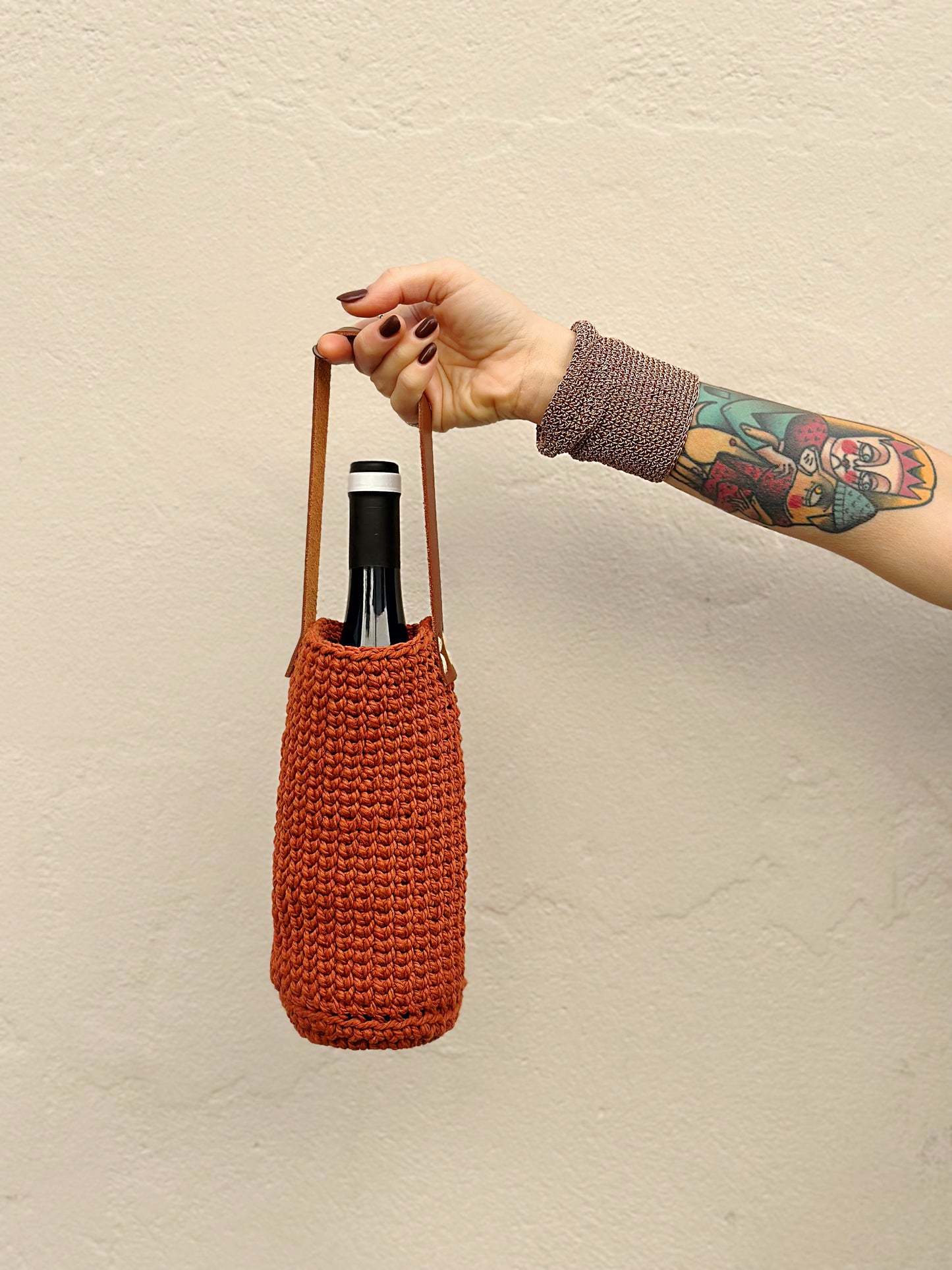 PORTABOTTIGLIA INTRECCIATO