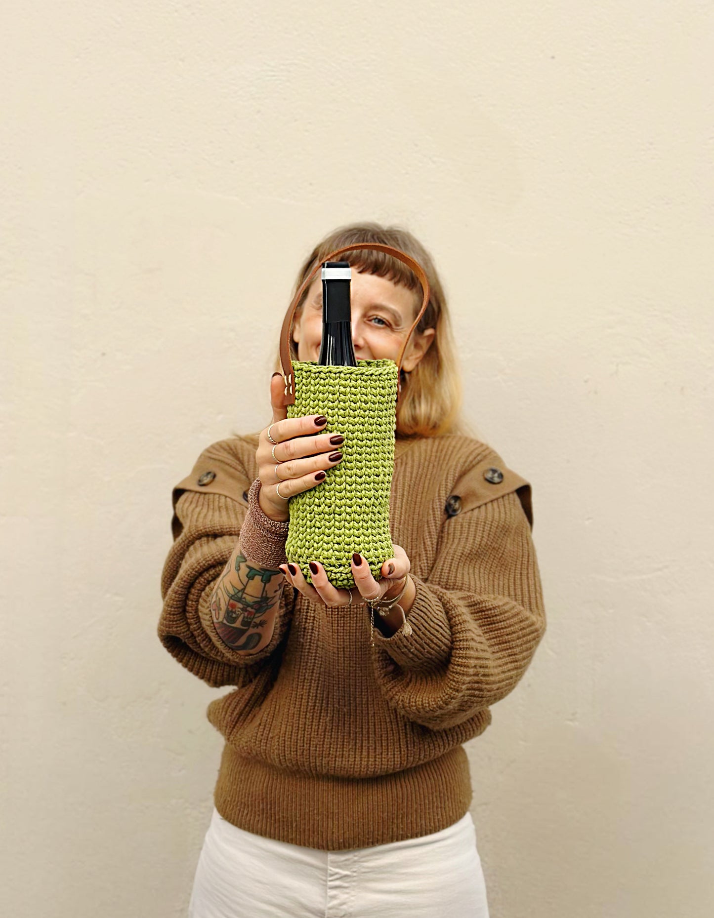 PORTABOTTIGLIA INTRECCIATO