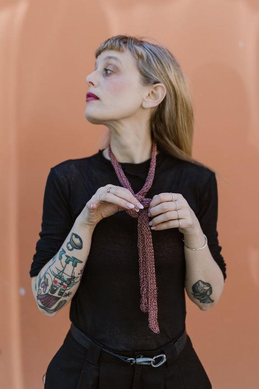 CHANTILLY – Collana Sciarpa